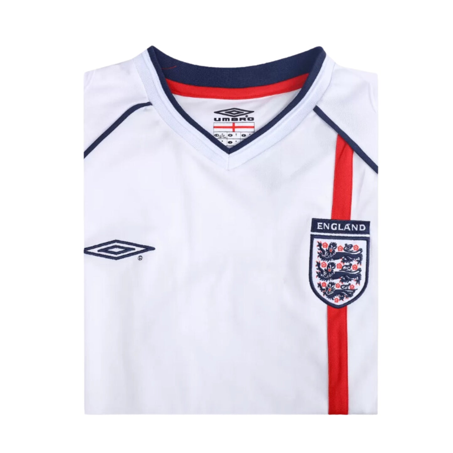 England 2002 World Cup Retro Home Jersey